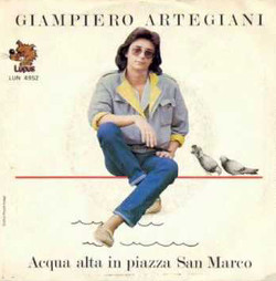 La copertina del singolo Acqua alta in piazza San Marco